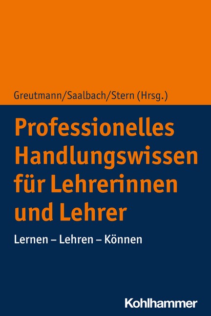 Vergrösserte Ansicht: Buch "Professionelles Handlungswissen für Lehrerinnen und Lehrer"